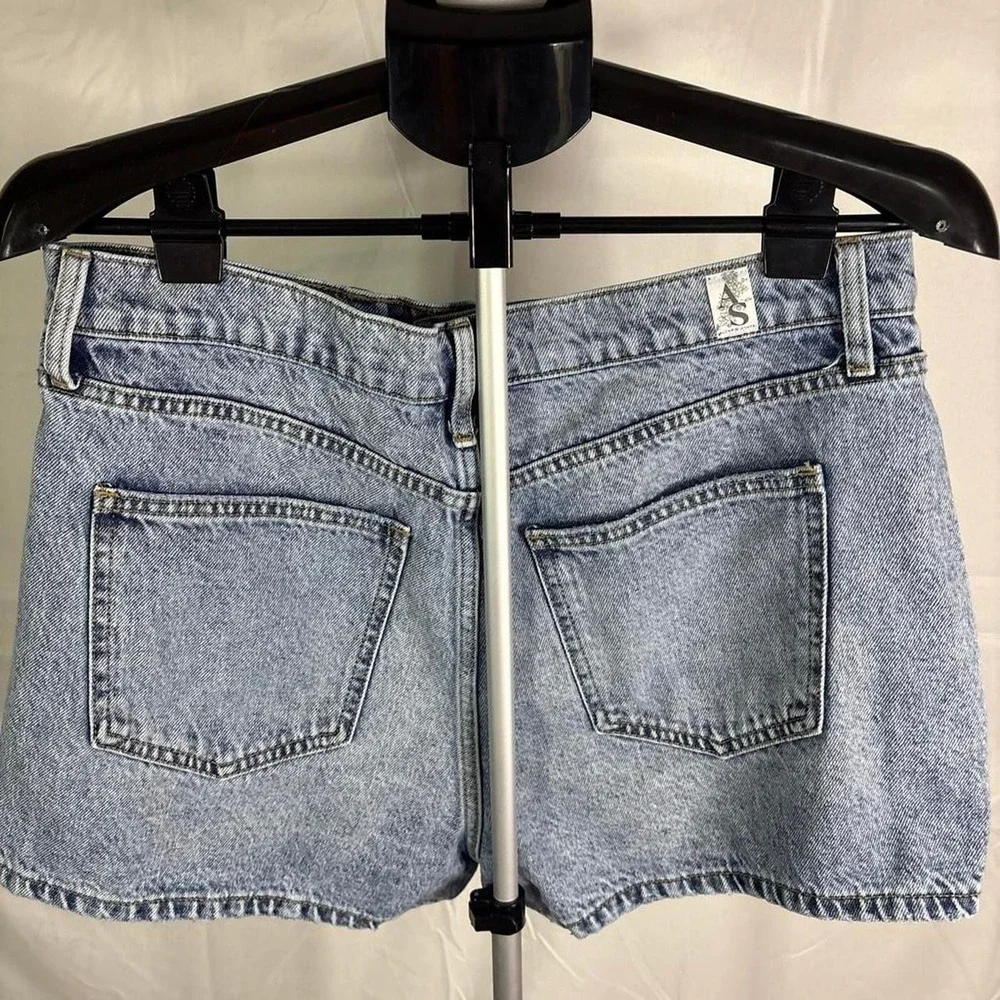 Altar'd State blue denim shorts